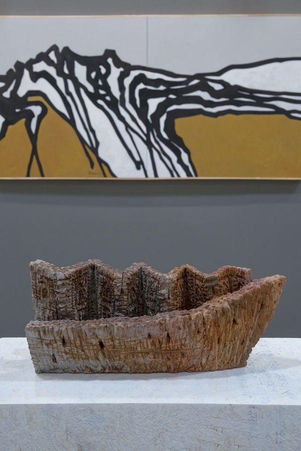 Installation View of Zaal's Booth At Art Toronto 2024.