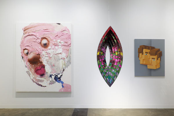 Installation View of Dastan's Booth at Art Basel Hong Kong 2025.