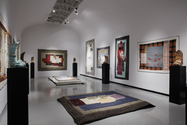 Installation view of | Four-Seasons | Shah Abbas and His Page Boy a solo exhibition of works by Fereydoun Ave.