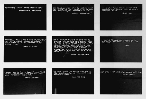 MEL BOCHNER Photo Pieces from 1966-67