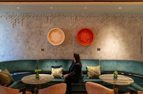 Jorinde Voigt in Group Exhibition at the St. Regis Hotel during the 60th Venice Biennale