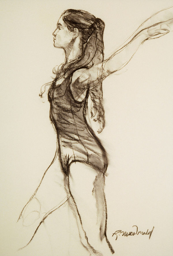 Study of Young Ballerina by Richard MacDonald