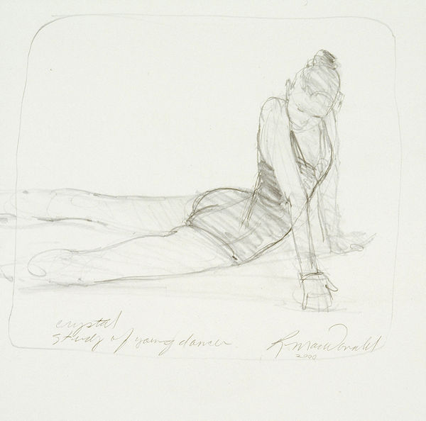 Crystal, Study of Young Dancer by Richard MacDonald