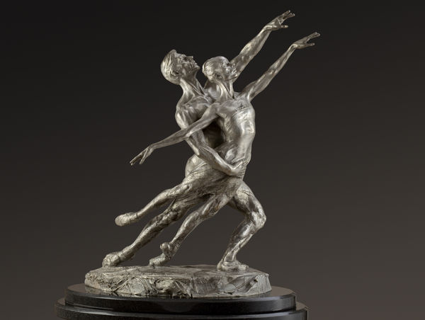 Richard MacDonald, Pas de Deux Elegance, Platinum, Artist Proof