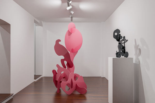 Misha Milovanovich The Shape of Colour exhibition sculpture dellasposa gallery london contemporary art