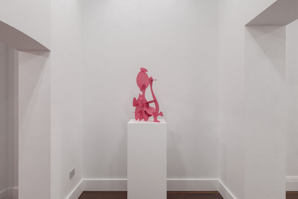 Misha Milovanovich The Shape of Colour exhibition sculpture dellasposa gallery london contemporary art