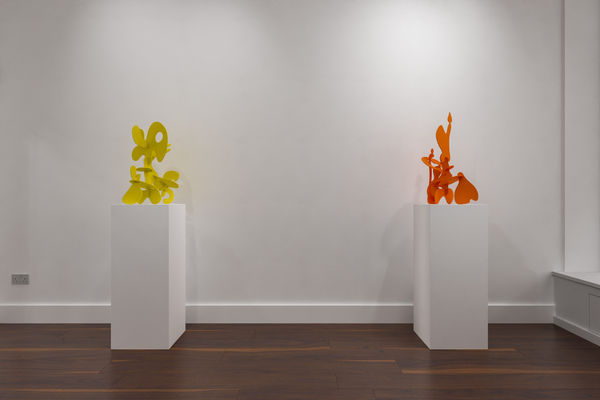 Misha Milovanovich The Shape of Colour exhibition sculpture dellasposa gallery london contemporary art