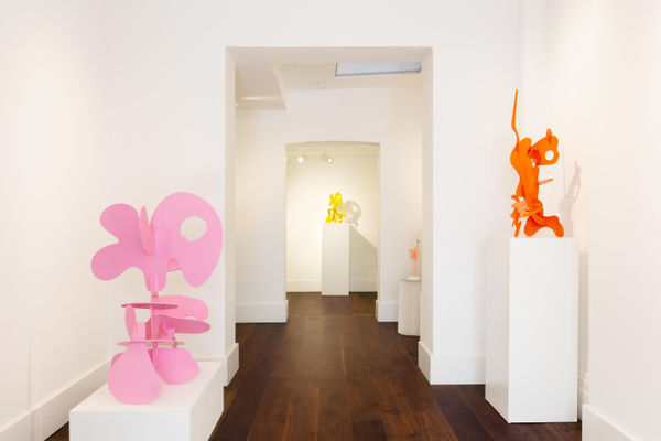 Misha Milovanovich The Shape Of Colour Exhibition Dellasposa Gallery London Contemporary Art Sculpture