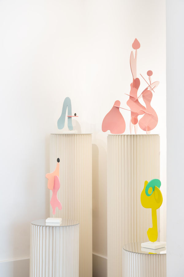 Misha Milovanovich The Shape Of Colour Exhibition Dellasposa Gallery London Contemporary Art Sculpture