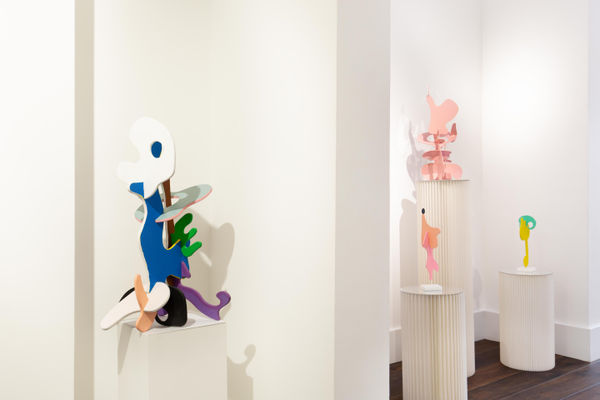 Misha Milovanovich The Shape Of Colour Exhibition Dellasposa Gallery London Contemporary Art Sculpture