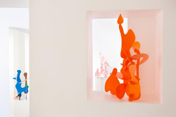 Misha Milovanovich The Shape Of Colour Exhibition Dellasposa Gallery London Contemporary Art Sculpture