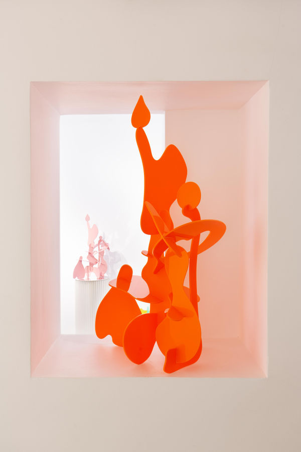 Misha Milovanovich The Shape Of Colour Exhibition Dellasposa Gallery London Contemporary Art Sculpture