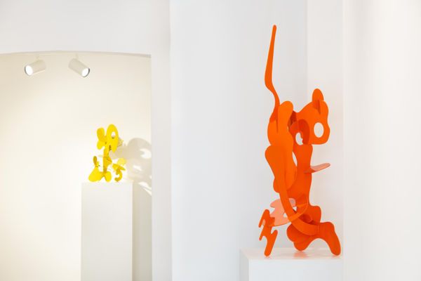 Misha Milovanovich The Shape Of Colour Exhibition Dellasposa Gallery London Contemporary Art Sculpture
