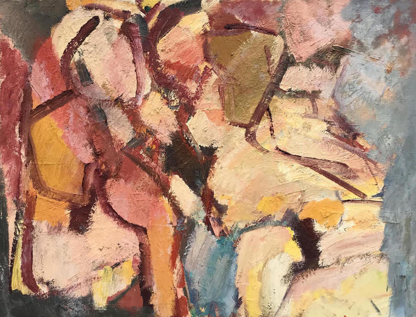 The Lovers, 1970–72 Oil on canvas 76 x 100cm