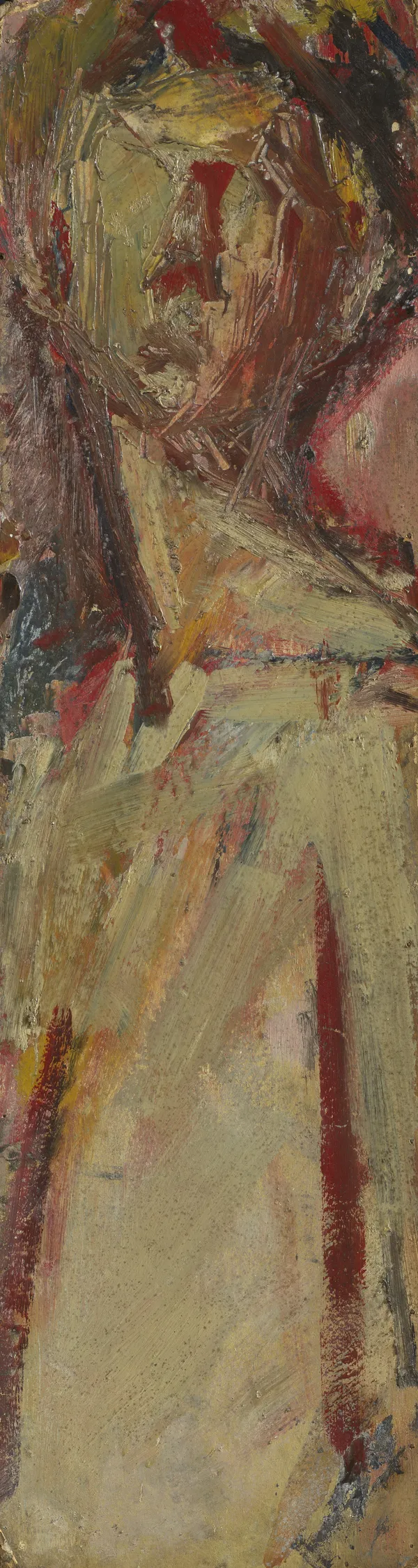 Self-Portrait, 1947 Oil on board 110 x 29cm