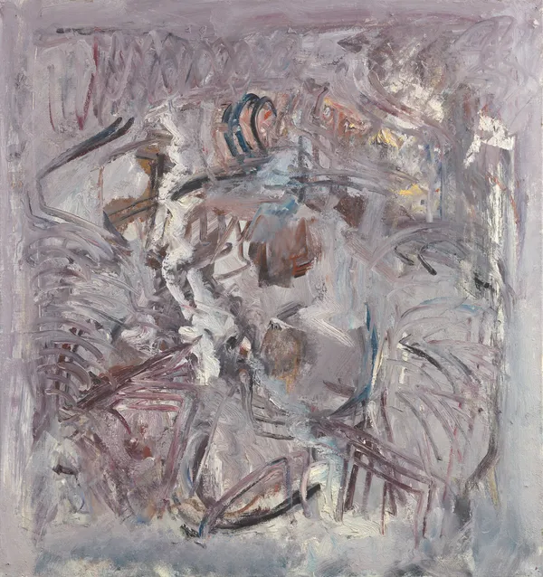 Nijinsky as Petrushka, 1982 Oil on canvas 91 x 86cm Private collection