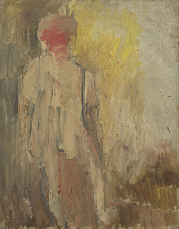 Standing Nude, 1960 Oil on board 91 x 60cm