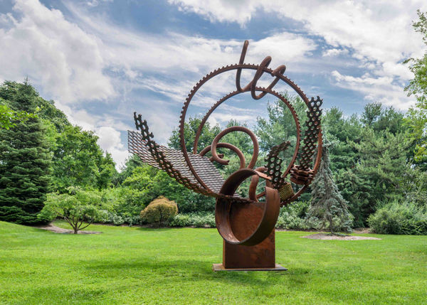 HARP OF DAVID #1 UNVEILED AT GROUNDS FOR SCULPTURE
