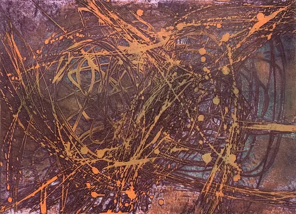 Stanley William Hayter, Poison Rouge, 1957