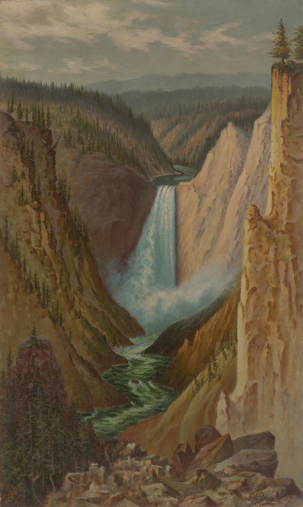 Grafton Tyler Brown, Yellowstone, 1887
