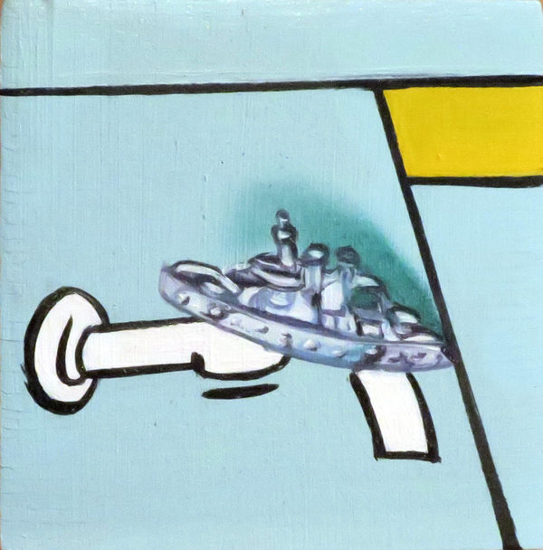 Craig Cully, Ship, from the Lilliputians series, 2017