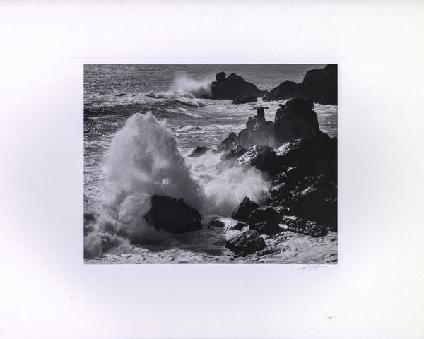 Ansel Adams, Storm Surf, Timber Cove, California, 1960