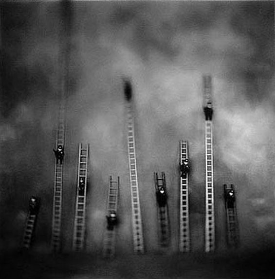 Keith Carter, Cop and Ladders, 1997