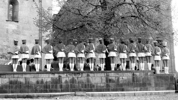 The Queens Visit. Zurich, April 1980, March, 2024