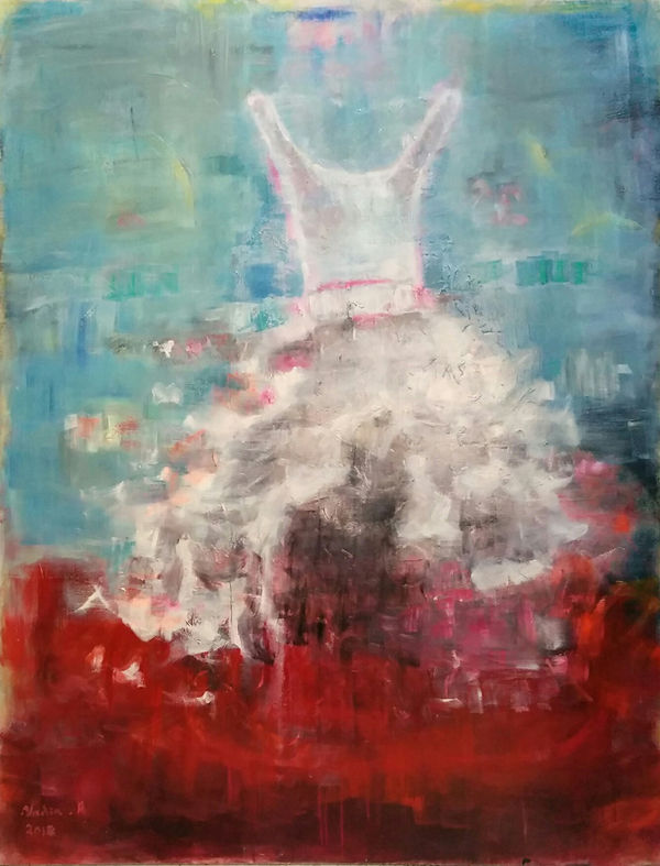 Untitled, Oil on canvas, 2018, 146x114cm