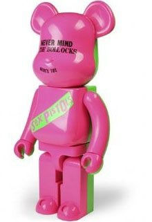 BEARBRICK MEDICOM, BEARBRICK SEXPISTOLS (PINK,GREEN), 2007