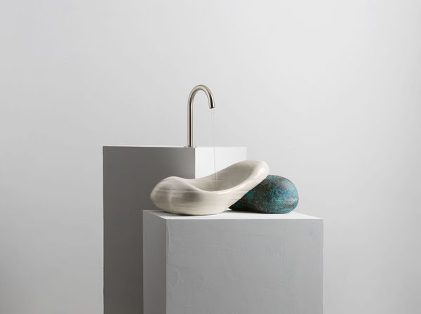 An image of a sink from a hotel by Kohler collaborated with an artist, image from 5Art Gallery