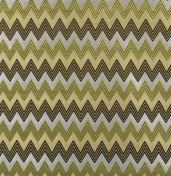 Bargello Velvets Green Olive & Gold