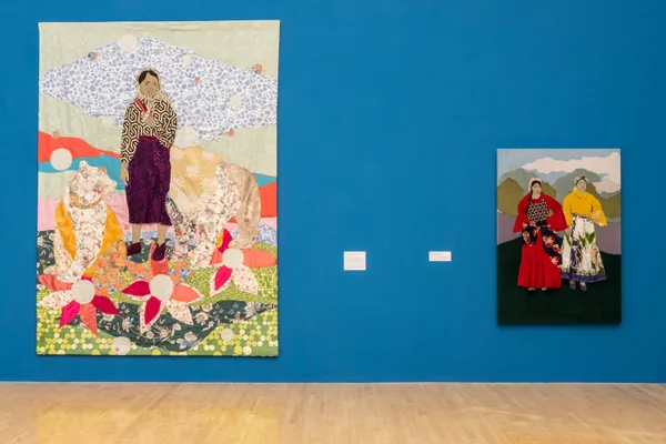 Małgorzata Mirga-Tas, The dead don't go until we do | Talbot Rice Gallery, Edinburgh, UK