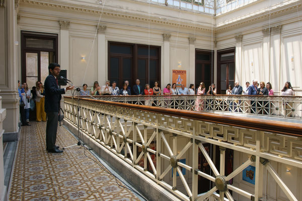 Inauguración de la exposición, Nacimiento: Miradas en el tiempo en el MAPI, Uruguay