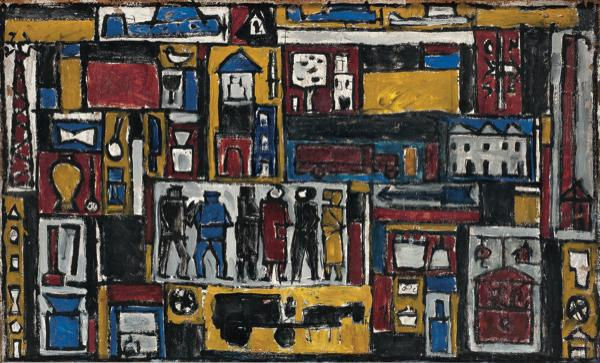 Julio Uruguay Alpuy, Constructivo, 1950