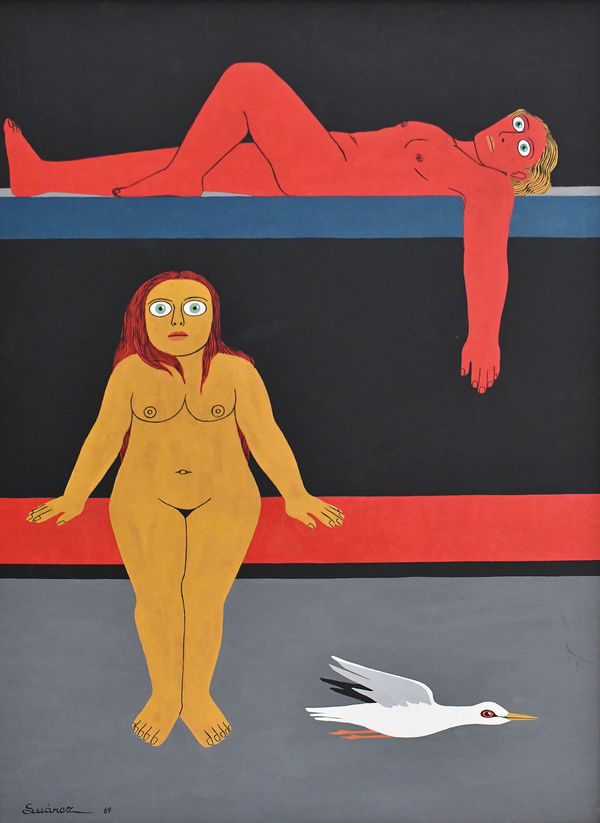 Ruisdael Súarez, Desnudos, 1969