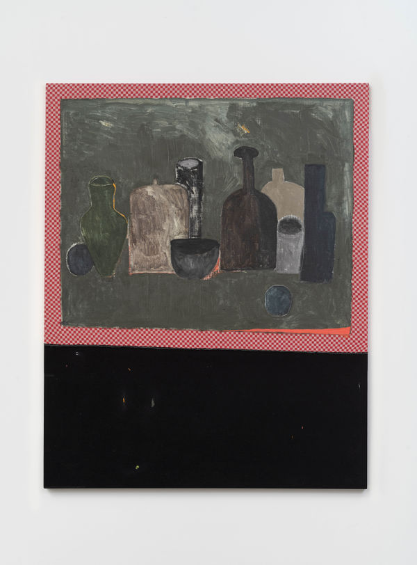 Ana Prata Pedra, 2024 óleo e acrílica sobre tecido [oil and acrylic on fabric] 150 x 120 x 3.5 cm 59 x 47 1/4 x 1 3/8 in (22162) Ph: Edouard Fraipont