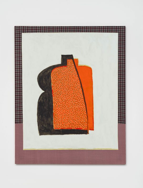 Ana Prata Verso, 2024 óleo e acrílica sobre tecido [oil and acrylic on fabric] 150 x 120 x 3.5 cm 59 x 47 1/4 x 1 3/8 in (22163) Ph: Edouard Fraipont