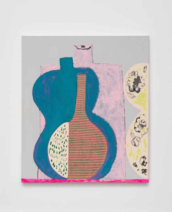 Ana Prata Bojo, 2025 óleo e acrílica sobre linho [oil and acrylic on linen] 60 x 52 x 3 cm 23 5/8 x 20 1/2 x 1 1/8 in (22165) Ph: Edouard Fraipont