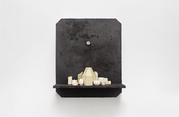 Felipe Seixas Sem título [Untitled], 2025 concreto, pedra, areia e PLA [concrete, stone, sand and PLA] 75 x 61 x 16 cm 29 1/2 x 24 x 6 1/4 in (22362)