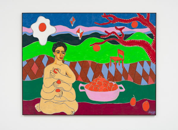 Marepe Fartura, 2024 acrílica sobre tela [acrylic on canvas] 170 x 222 x 5 cm 66 7/8 x 87 3/8 x 2 in (21426) Ph: Édouard Fraipont