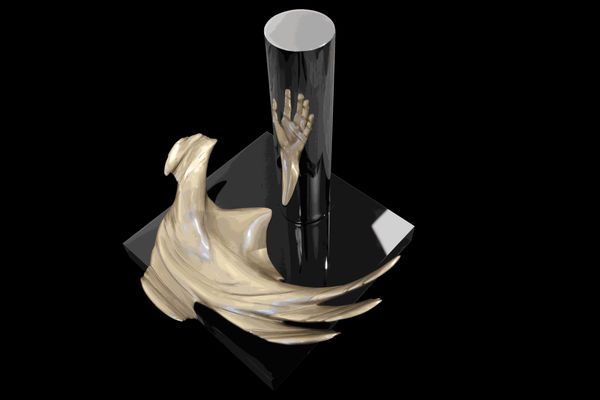 Jonty Hurwitz, LEFT HAND , 2018