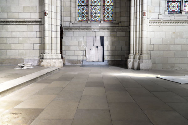 ANTHONY PLASSE Le pli, solo show, Centre d'art contemporain C Chapelle Jeanne d'Arc, Thouars, 2024