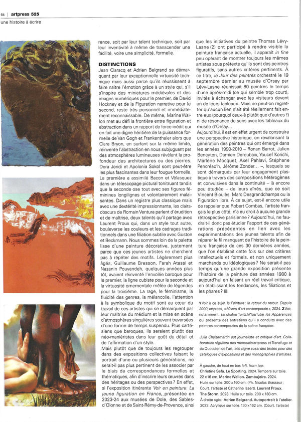 La peinture en France