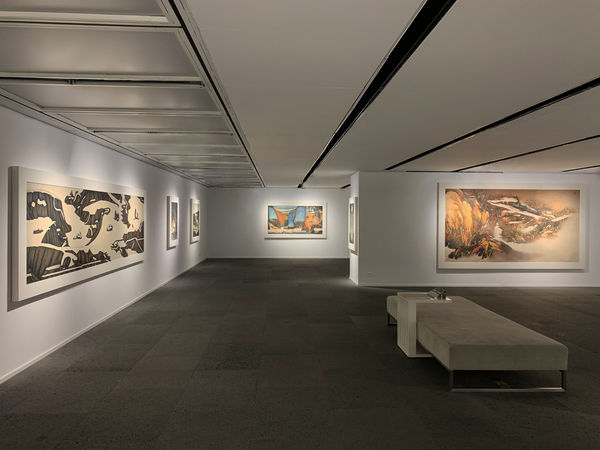 Galerie Du Monde One Art Group Pioneers Of Ink Art Installation View 1