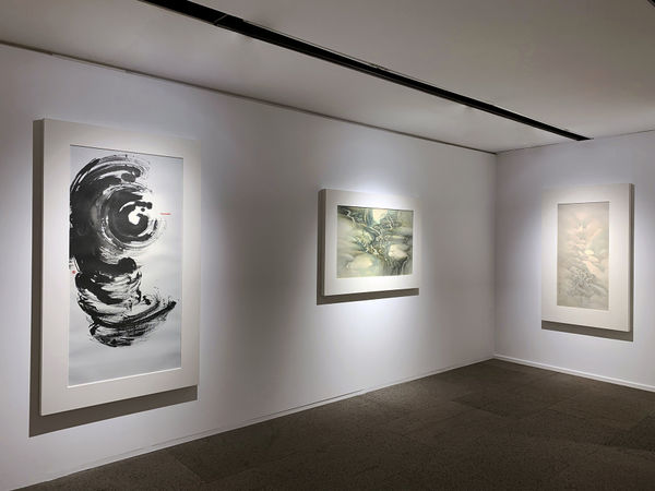 Galerie Du Monde One Art Group Pioneers Of Ink Art Installation View 4