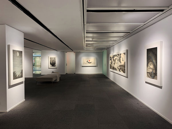 Galerie Du Monde One Art Group Pioneers Of Ink Art Installation View 5