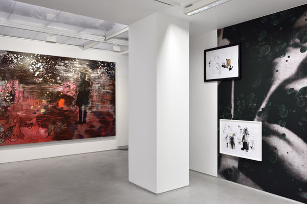 Hélène Delprat Moi qui adore Barnett Newman, on peut dire qu'on est loin ! 09.09-21.10.2017