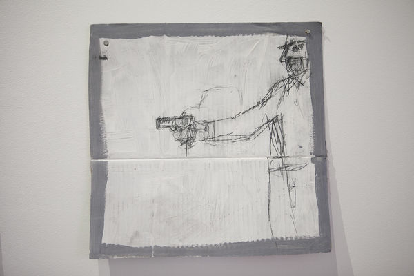 Exhibition view from the installation in the Mainspace "The Final Wife" by Cate Giordano.