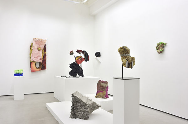 Vue de l'exposition personnelle d'Anita MOLINERO, " Les Larmes de Louise ", Galerie Christophe Gaillard, Paris, 2023. © Photo : Rebecca Fanuele.